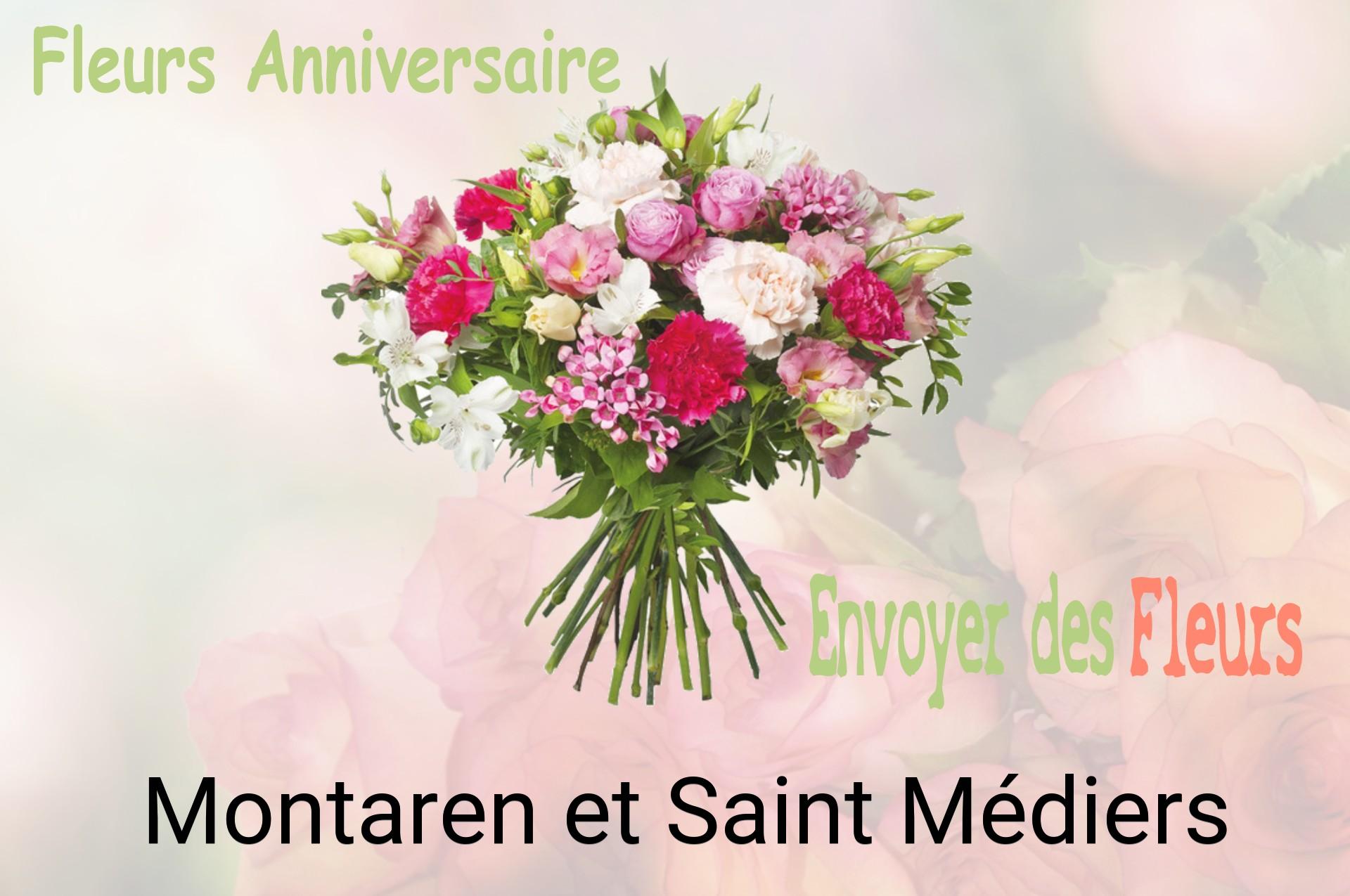 Bouquet de fleurs d’anniversaire livré à Montaren-et-Saint-Médiers