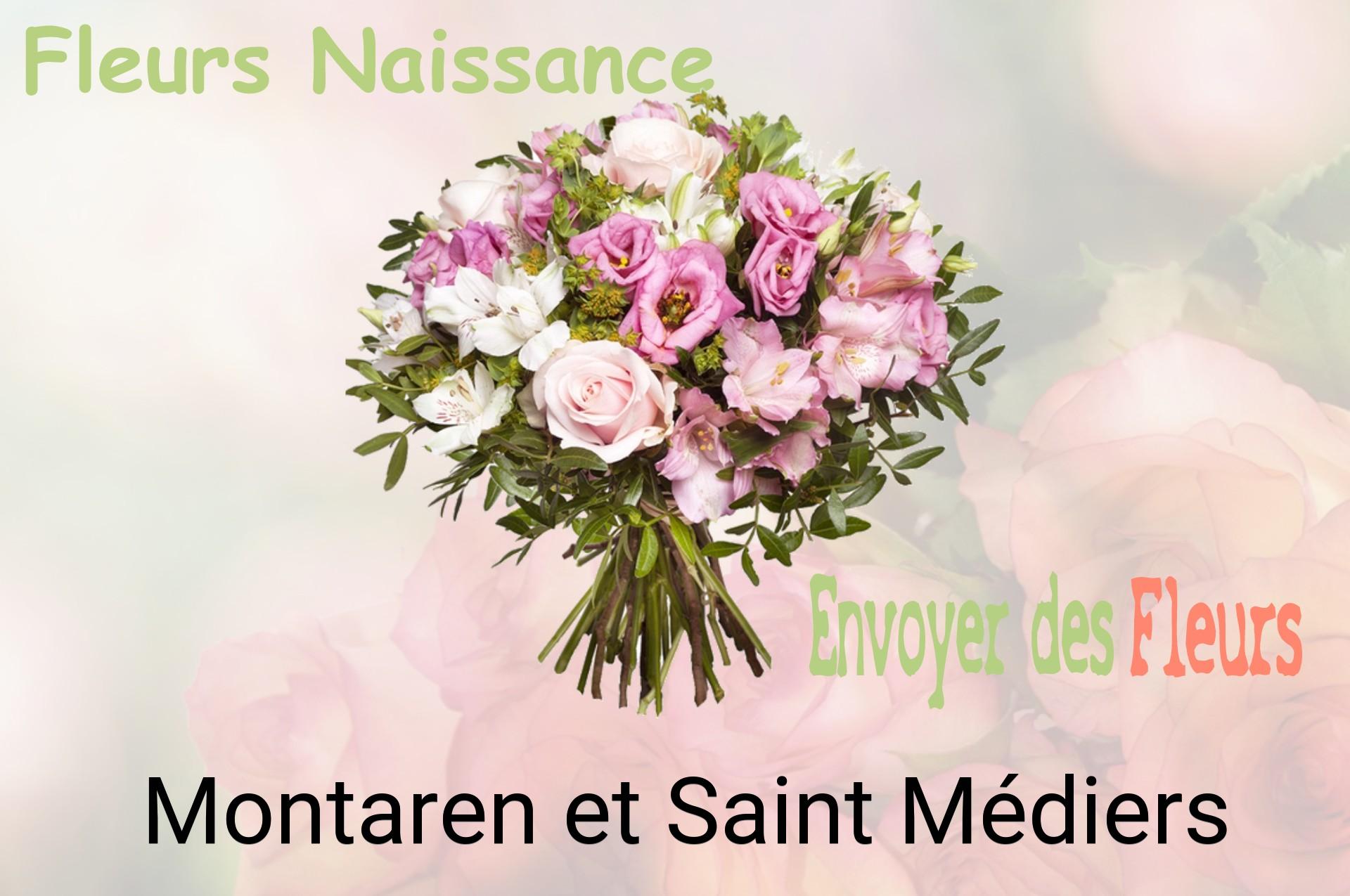Bouquet de fleurs de naissance livré à Montaren-et-Saint-Médiers